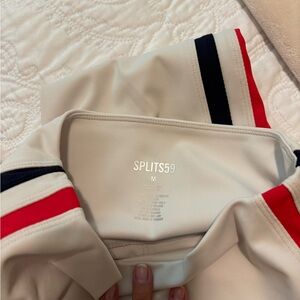 BUNDLE (2) Splits59 Cream Leggings